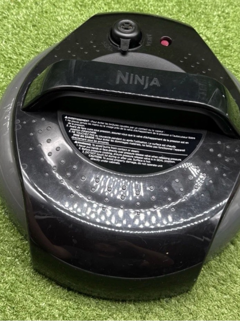 Ninja Black Pressure Cooker Replacement Top Lid